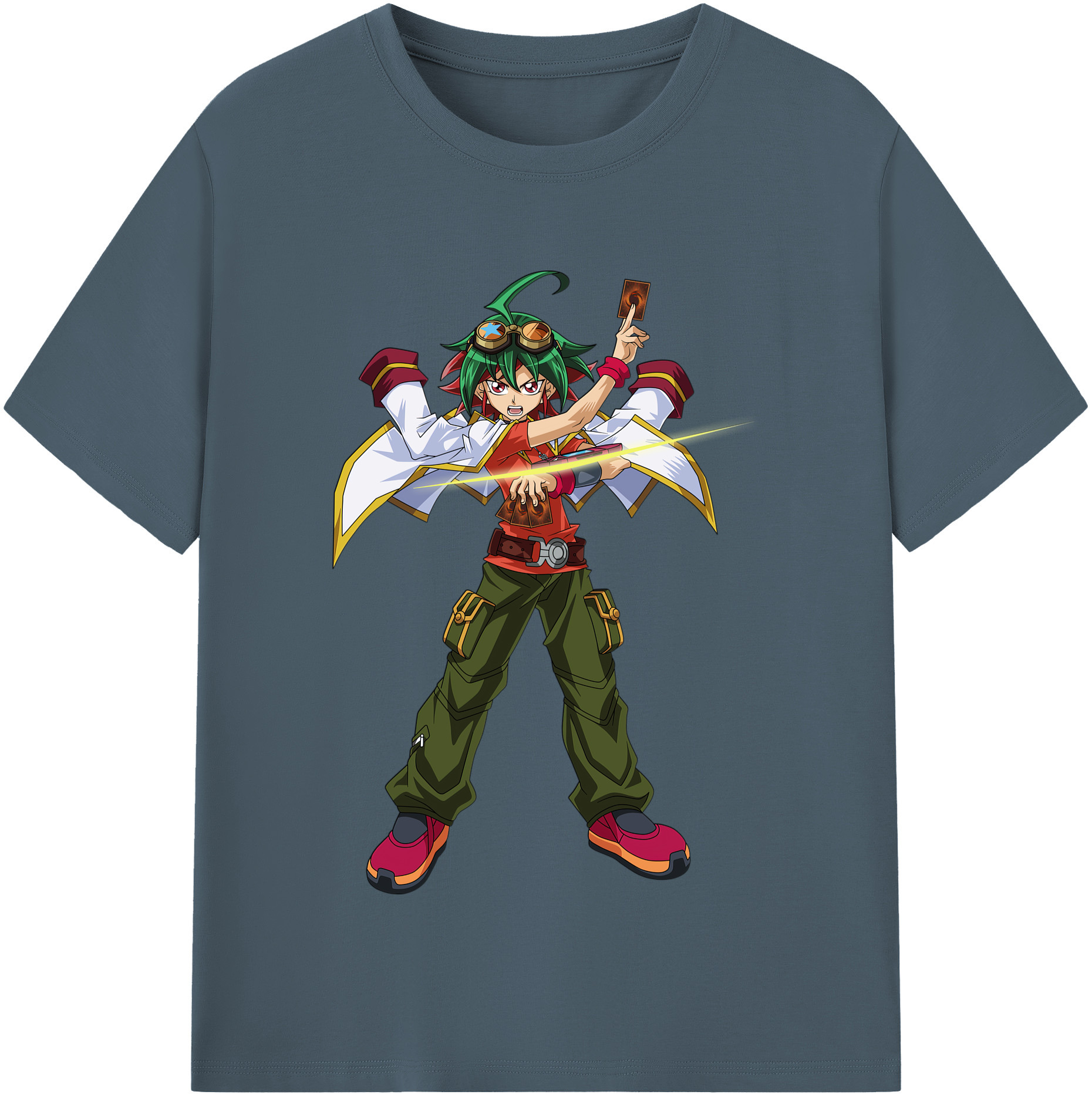 （画像用） 遊☆戯☆王 Yu-Gi-Oh! 綿100％半袖Tシャツ（フロントプリント）